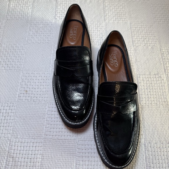 Franco Sarto Women's Bazel Platform Slip On Black Loafer Size US Size 9.5M - Picture 9 of 10